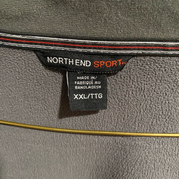 NORTH END SPORT JACKET SIZE MENS XXL BLACK GRAY - Picture 6 of 6